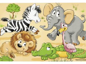 RITZENHOFF & BREKER Tischset 'Happy Zoo'