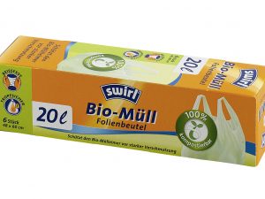 SWIRL Müllbeutel 45x24cm 20l Rolle mit 6 Stück