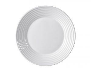 LUMINARC Speiseteller Harena Glas Ø25cm weiß