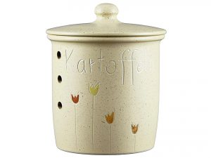 Kartoffeltopf mit Schrift 3 l 19x24cm