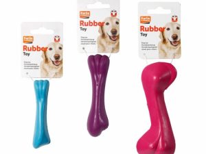 Karlie Flamingo Vollgummi-Knochen - 14 cm