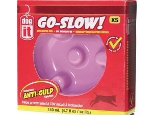 DOGIT Go-Slow Anti-Schling-Napf Rosa 140 ml
