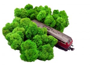 Muwse Islandmoos Grasgrün 50 g Maßstab Spur H0 Modellbau