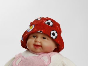 Babyhut Fischerhut  "Fußball" perfekt für die WM, Gr. 50/52