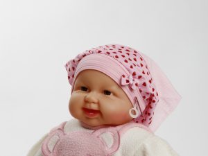 Kopftuch - Bandana "Herz" Gr. 38/40