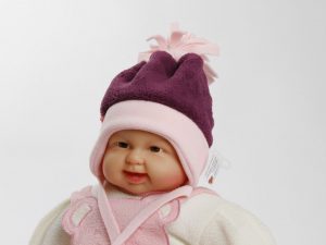 Wintermütze "Netti" beere/rosa Gr. 54/56