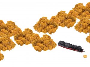 Muwse Islandmoos Melonengelb 50 g Maßstab Spur N Modellbau