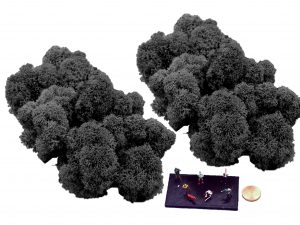Muwse Islandmoos Dunkelgrau 50 g Maßstab Spur TT Modellbau