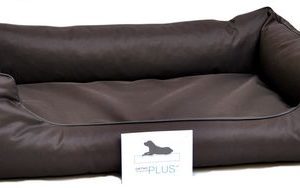 Lebon Hundebett Paula PLUS - Dunkelbraun - 80 x 60 cm