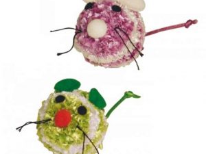 Kerbl Wollmäuse - 2 Stück