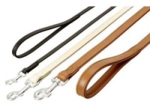 Karlie Nordic Leine aus Hirschleder - Hellbeige - 18 mm / 100 cm