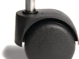 Rl.f.weiche BD D.50mm f.Bürodrehstuhl Stift-L.23mm Stift-D.10mm 5 St/Btl.TOPSTAR