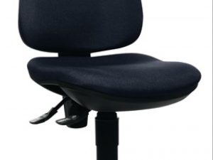 Bürodrehstuhl m.Permanentkontakt schwarz 420-550mm o.Lehnen Trgf.110kg TOPSTAR