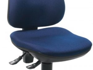Bürodrehstuhl m.Permanentkontakt royalblau 420-550mm o.Lehnen Trgf.110kg TOPSTAR