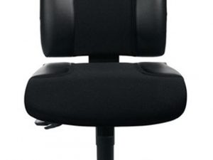 Bürodrehstuhl m.Synchrontechnik schwarz/schwarz 420-540mm o.Armlehnen Trgf.110kg