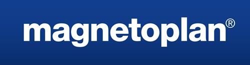 Schreibtafel B900xH600mm Stahlbl.weiß magn.m.Aluminiumrahmen MAGNETOPLAN