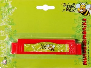 BGB Mundharmonika, 12 Noten, rot