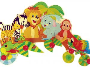 Hess Garderobe 'Dschungel' 5 Haken