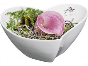 Sandra Rich  Herzschale 14x14cm - 6 VPE