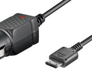KFZ-Ladekabel (12/24V) für Samsung L760, G600, U800 schwarz