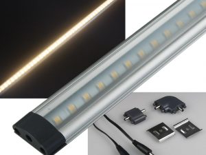LED Unterbauleuchte ''CT-FL80'' 80cm, 660lm, 9 Watt, 3000K / warmweiß