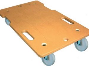 Transportroller D.75mm 150kg L600mm B350mm Ku.HO m.Griffmulde BS ROLLEN