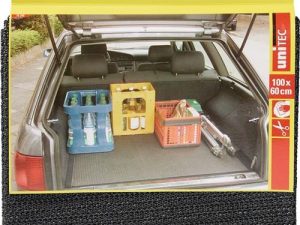 Kofferraummatte PVC grau zuschneidbar,rutschhemmend L60xB100cm UNITEC