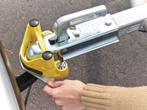 Anhänger-Diebstahlsicherung Stahl,pulv.L225xB200xH110mm SB Verpackung