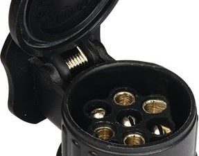 Mini-Kurzadapter Ku.Spannung 12 V G.0,08kg schwarz 7-polig lose HP AUTOZUBEHÖR