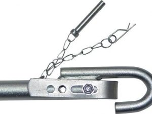 Abschleppstange STA/Metall L1830xB65xH53mm 4,04kg silber HP AUTOZUBEHÖR