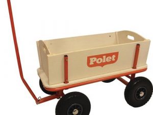 Bollerwagen 16,50kg 4 PU-Reifen/300 68l POLET