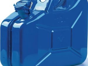 Kraftstoffkanister 10l Signalblau RAL 5005 Stahlbl.0,9mm L345xB165xH275mm VALPRO