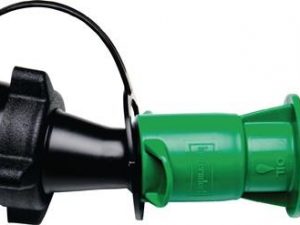 Sicherheitseinfüllsystem f.Kettenhaftöl schwarz/grün HÜNERSDORFF