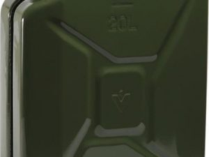 Kraftstoffkanister 20l Olivgrün RAL 6003 Stahlbl.0,9mm L345xB165xH470mm VALPRO