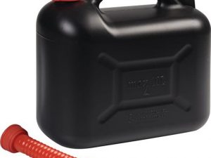 Transportkraftstoffkanister Inh.10l schwarz HD-PE L330xB165xH320mm NOW