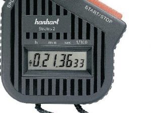Stoppuhr Stratos 2 1/100 Sek.dig.HANHART