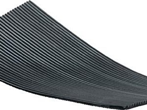 Gummifeinriefenmatte-Zuschnitte B.1m L.0,5m D.3mm schwarz Rl.