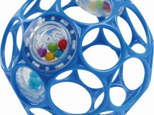 OBALL Rattle blau