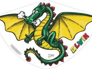 Einleinerdrachen Elwin 92x62cm