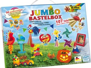 JUMBO Bastelkoffer 107 teilig