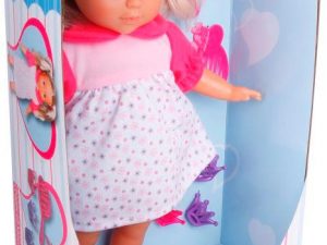 AM Puppe mit Haar, 33cm, inkl. Zubehör