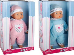 AM Puppe mit Mütze,sprechend,28cm,2f.-s.